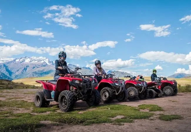 Quad bikes in sacred valley