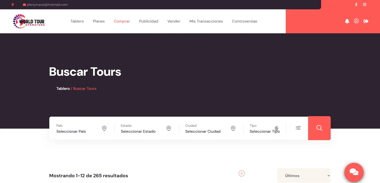 World Tours Operators